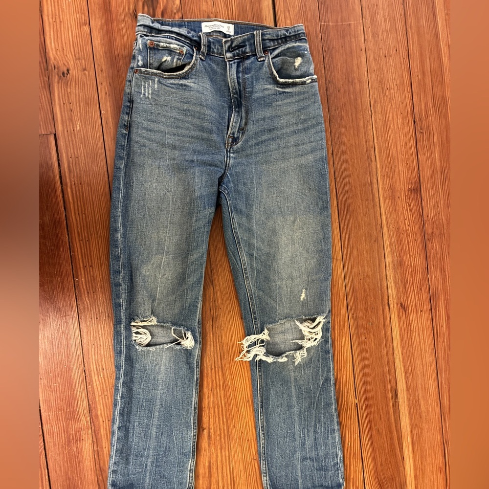 Abercrombie & Fitch Ultra High Rise Blue Jeans